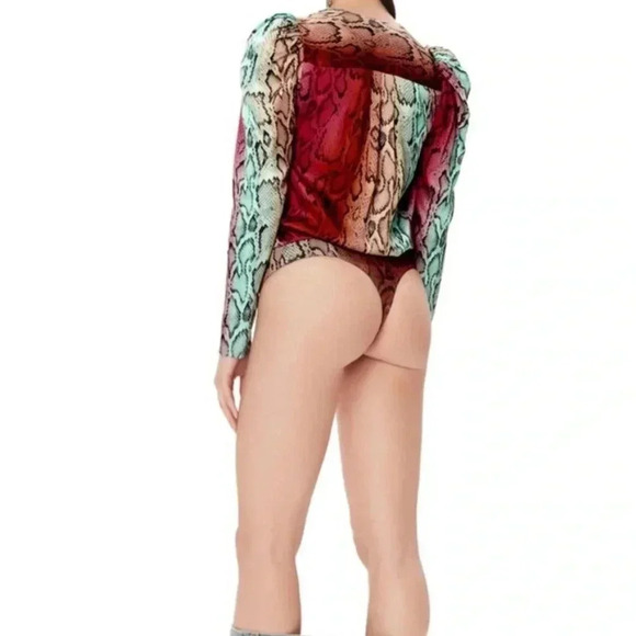 AFRM snake print bodysuit - Picture 4 of 11